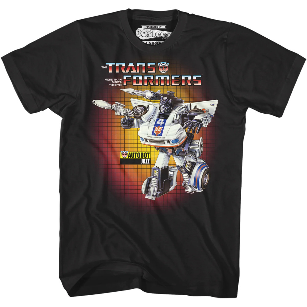 Jazz Box Art Transformers Tshirt